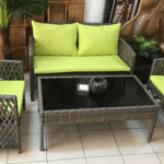 Salon de jardin rotin