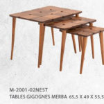 Table GIGOGNES MERBA