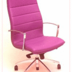 Ensemble chaise de bureau Rose