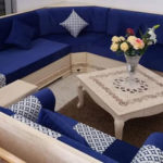Salon de coin style arabesque Ref 1111