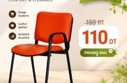 Chaise ISO CLASSIC AVEC ACCOUDOIR