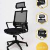 CHAISE DE BUREAU GUI NOIR
