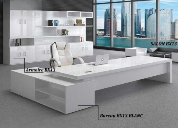 Bureau BX13-PM Blanc