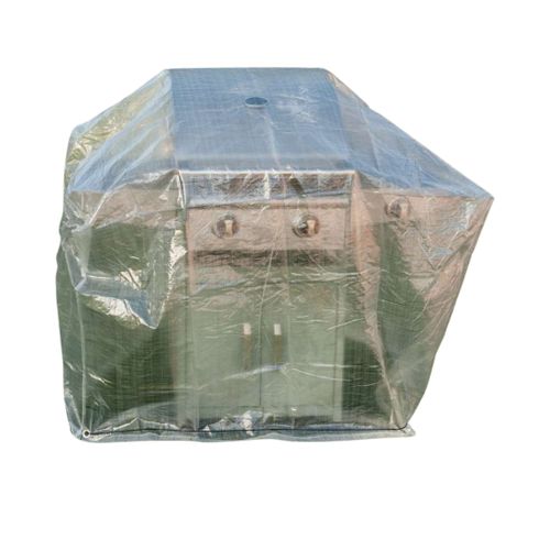 Housse pour barbecue -transparente – 90x80x70cm