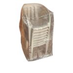 Housse de chaise transparente - chaise de jardin- 70x70x110