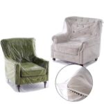 Housse de protection pour fauteuil en pvc transparent