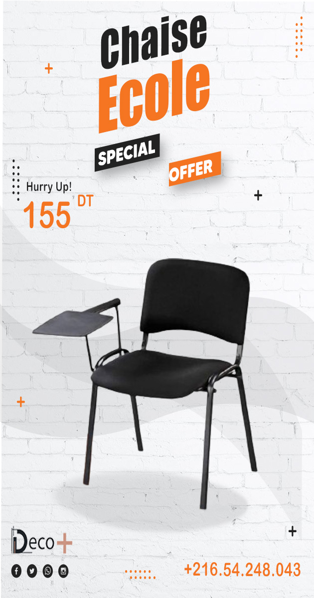 Chaise Ecole en promotion