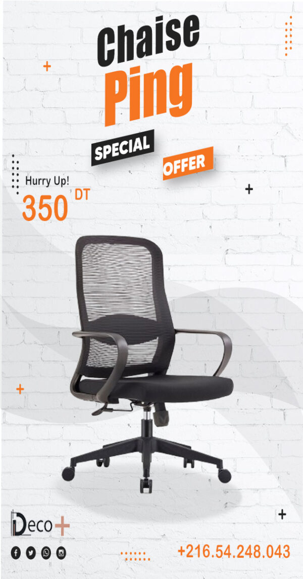 Chaise Ping et Ping Mesh en Promotion