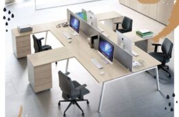Bureau Partagé avec Séparation – Réf. BRWG 01