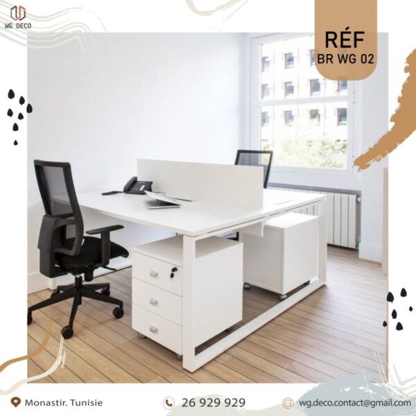 Bureau Partagé avec Séparation