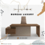 Bureau avec retour LUXURY