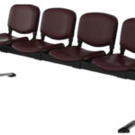 BANQUETTE 4 PLACES CHROMÉ