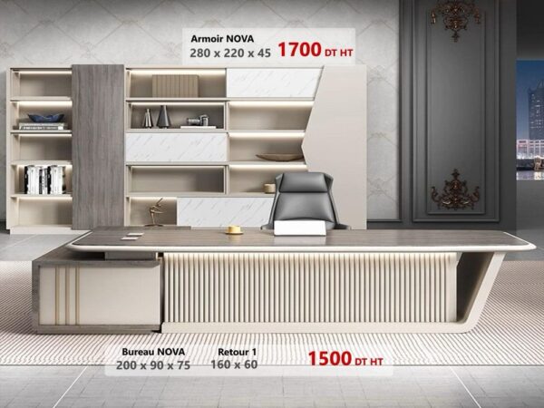 Pack Bureau NOVA