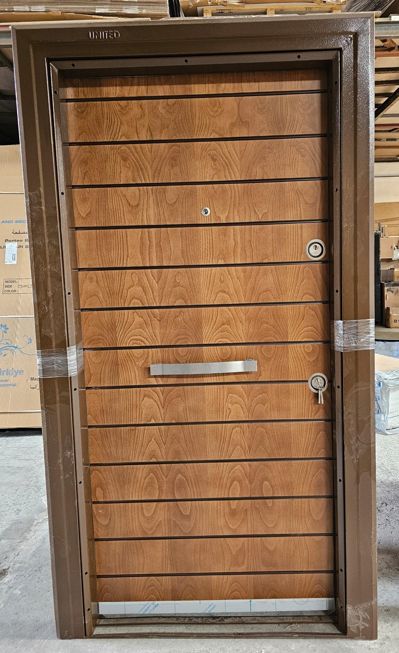 Porte blindée extérieur
