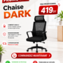 Chaise DARK en promotion