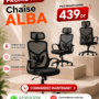 Chaise ALBA moderne en promotion